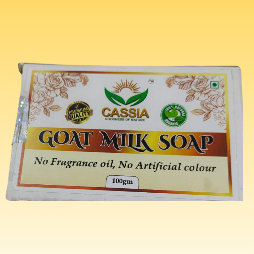 🐐 Cassia & Goat Milk Soap: Gentle Nourishment 🌿