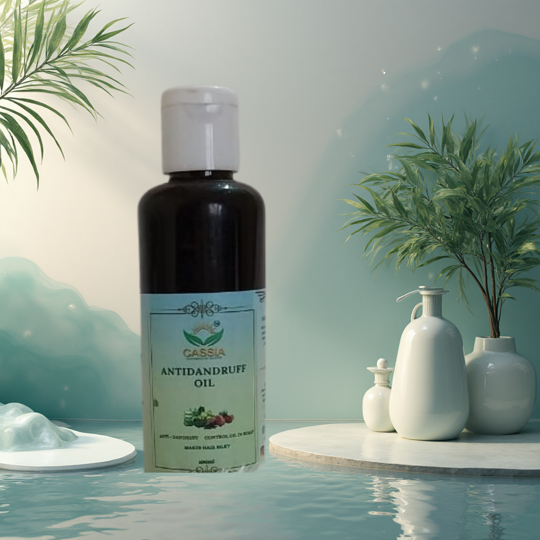 🍃 Cassia Anti-Dandruff Oil: Soothe & Purify 💆♀️